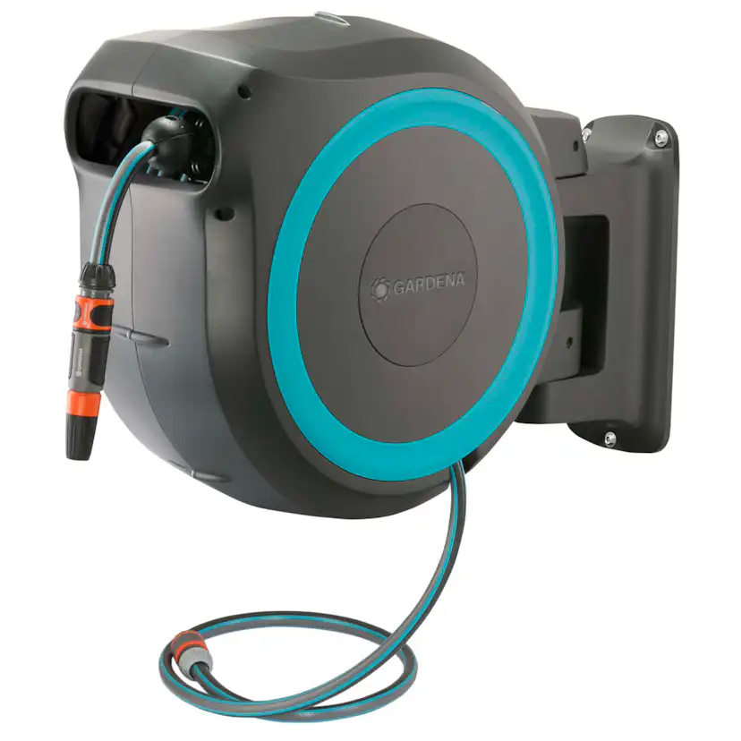Bevattningspaket Gardena Slangbox XL 35 m Turkos Med Vattenspridare & Sprinklerpistol