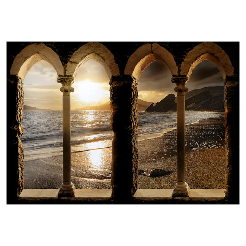 Fototapet Arkiio Castle On The Beach