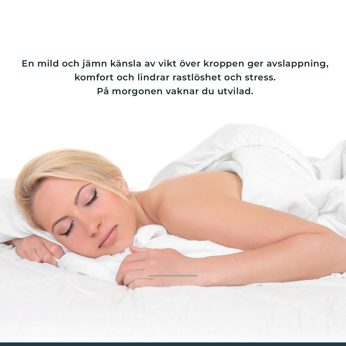 Tyngdtäcke Polar Night 150x200 cm