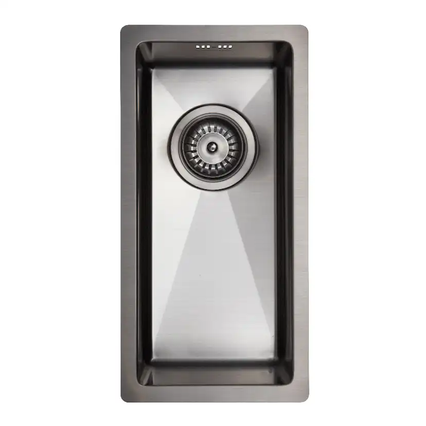 Lavabo Kubus 180 Soft køkkenvask, PVD gunmetal Färg: Gunmetal, Yta: PVD