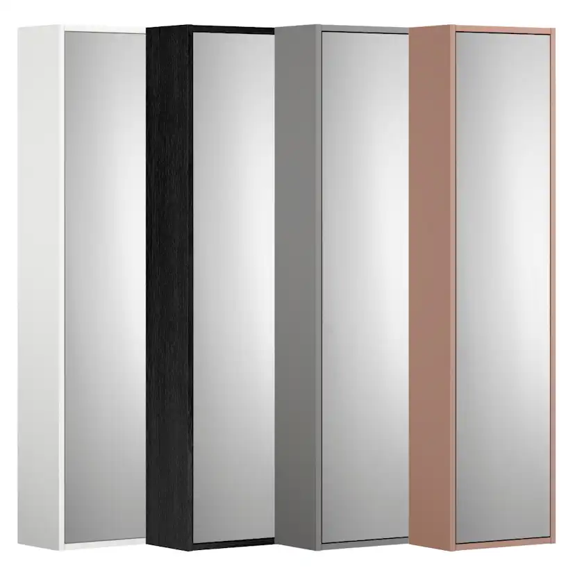 Högskåp Badrum Gustavsberg Artic Small med Spegeldörr