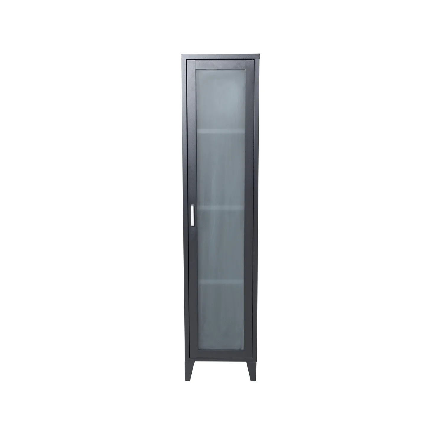 Högskåp Venture Home Acero Svart Förvaringsmöbel 150 cm