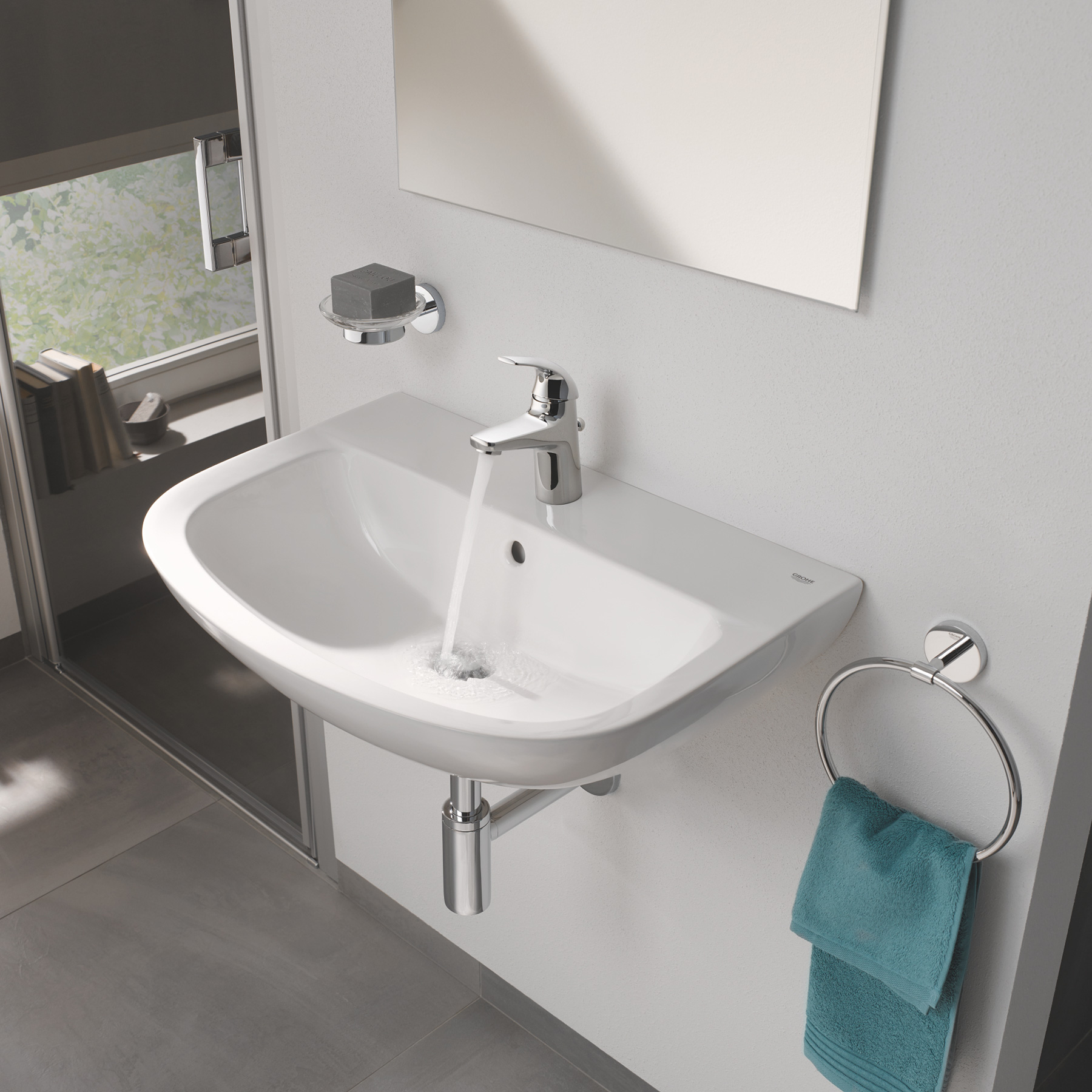 Tvättställ Grohe Bau Ceramic 39421 60 cm