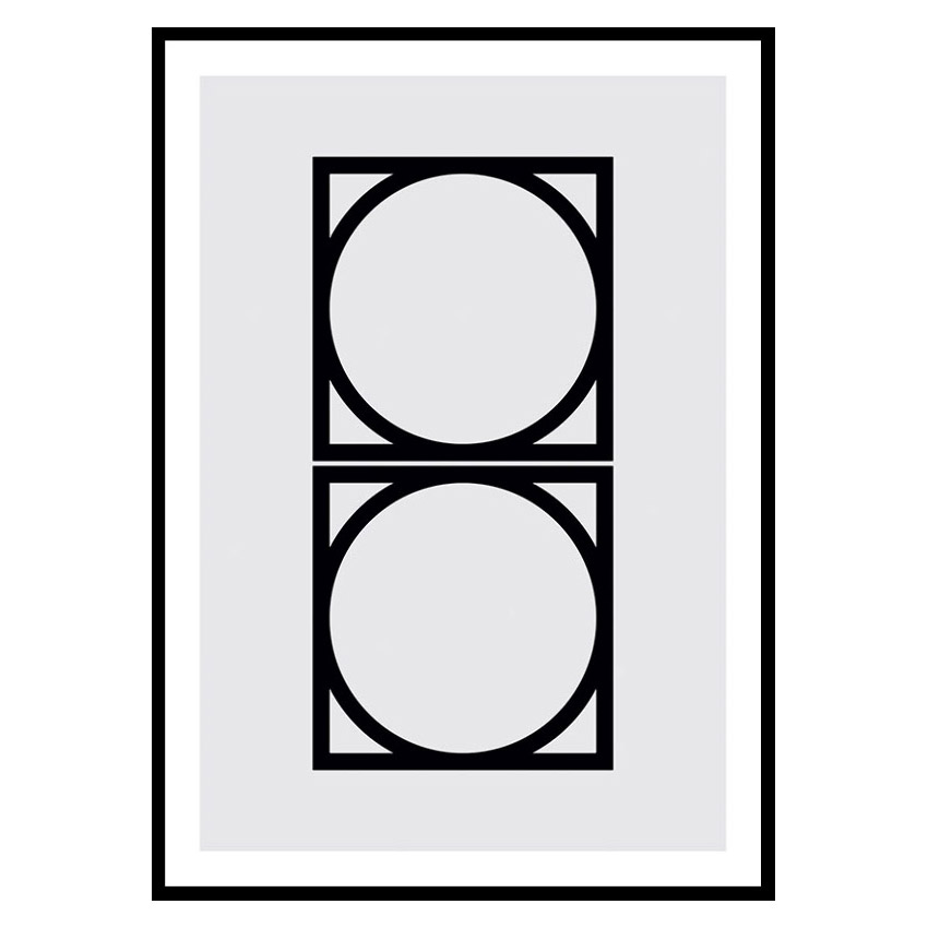 Poster Gallerix Geometric Art No1