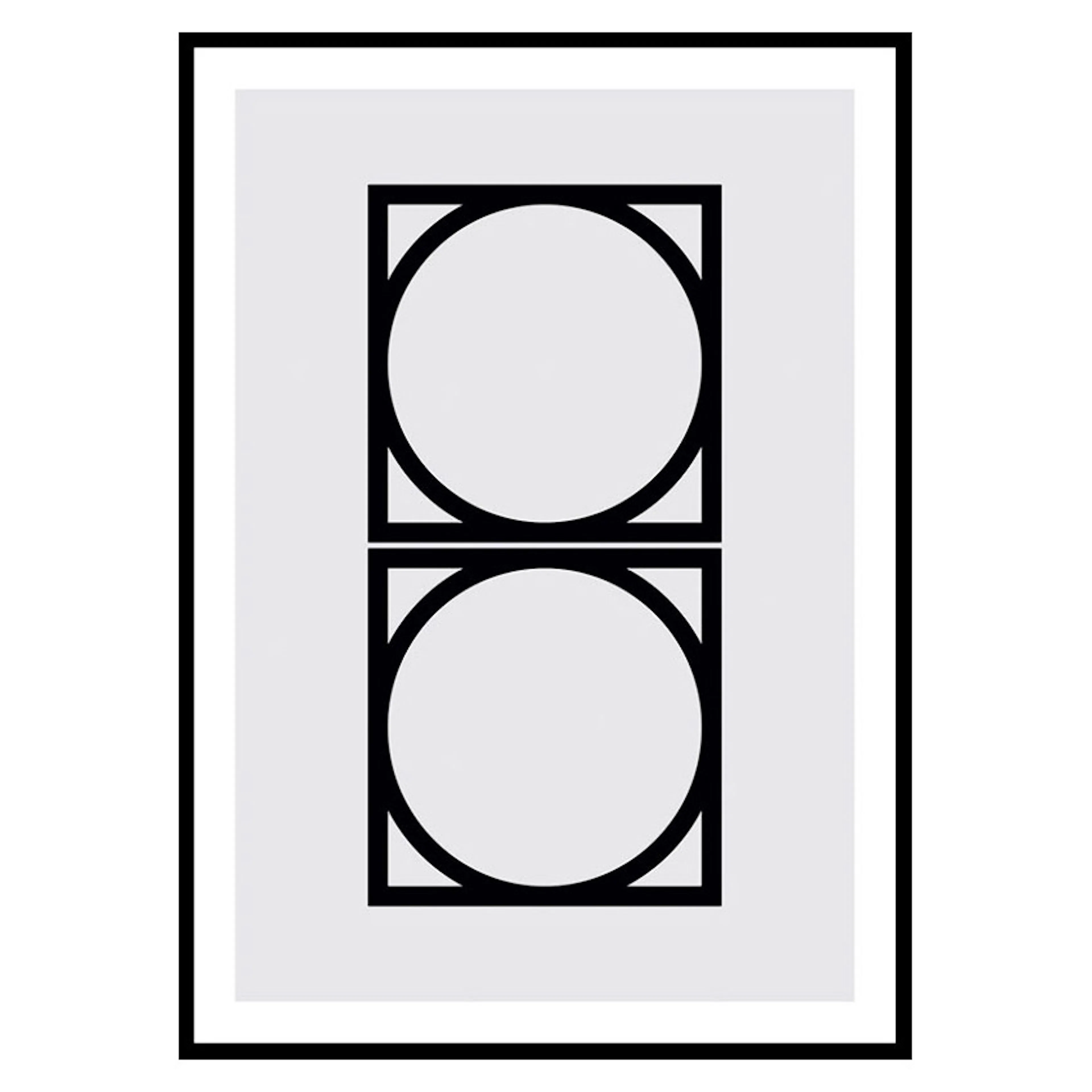 Poster Gallerix Geometric Art No1