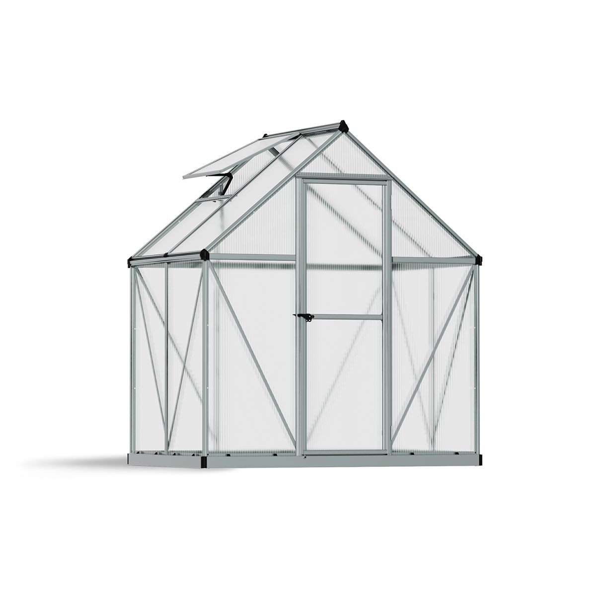 Växthus Canopia by Palram Mythos 2,3 m² Silver