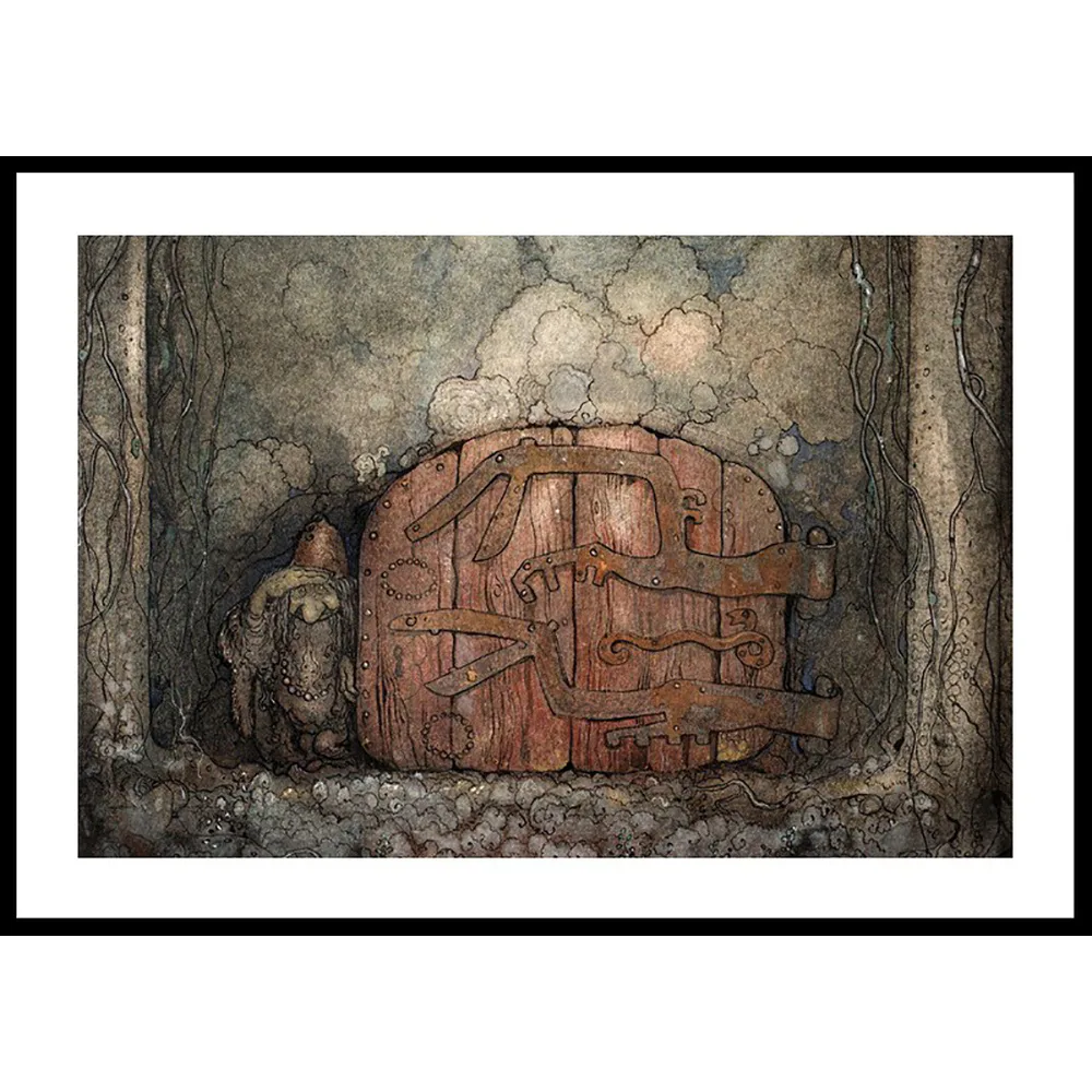 Poster Gallerix Bergaporten By John Bauer
