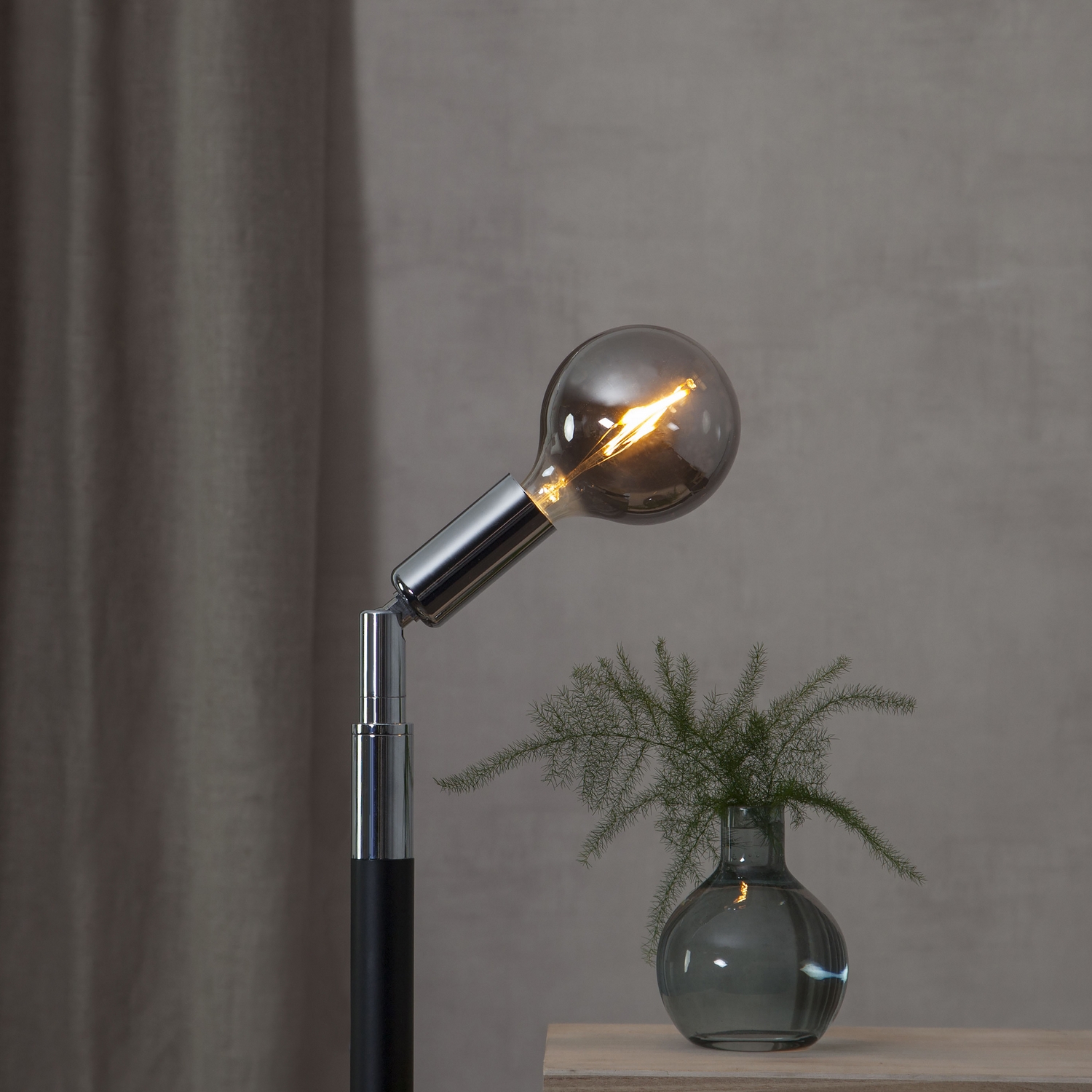LED-lampa Star Trading E14 G80 Decoled Smoke