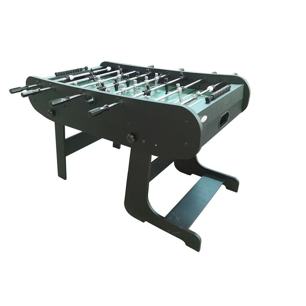 Fotbollsspel Gamesson Lisbon Foosball Bord Vikbart i Svart