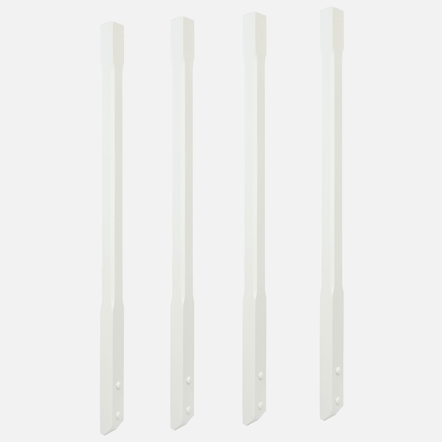 Räckespinnar Herrljunga Ledstångsfabrik Björklunden Utanpåliggande Montage 4-Pack