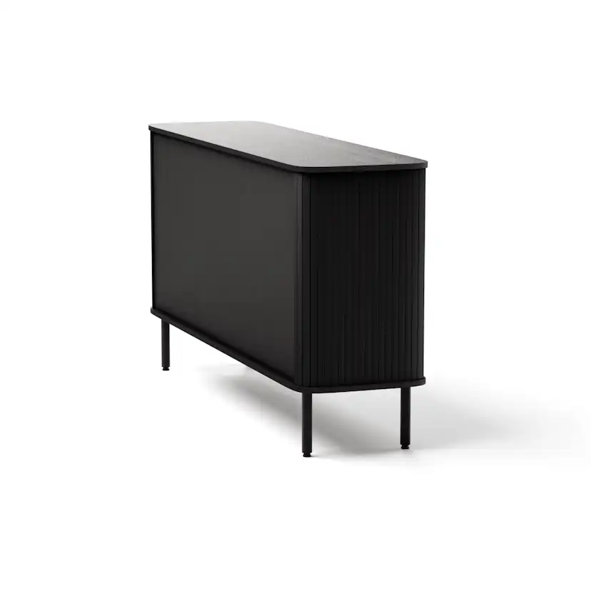 Sideboard Bark Kopparbo Ribbad med Förvaring 160cm