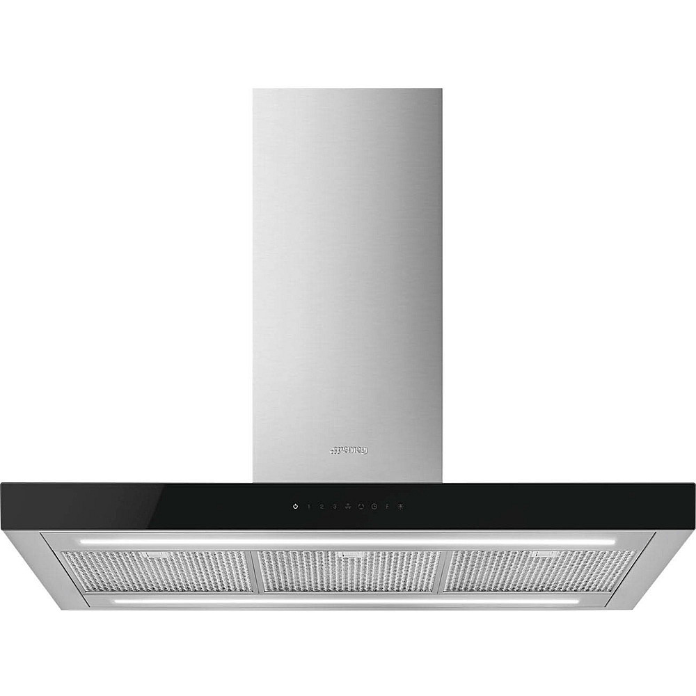 Frihängande Köksfläkt Smeg KBTI9L4VN Rostfri med LED-Belysning