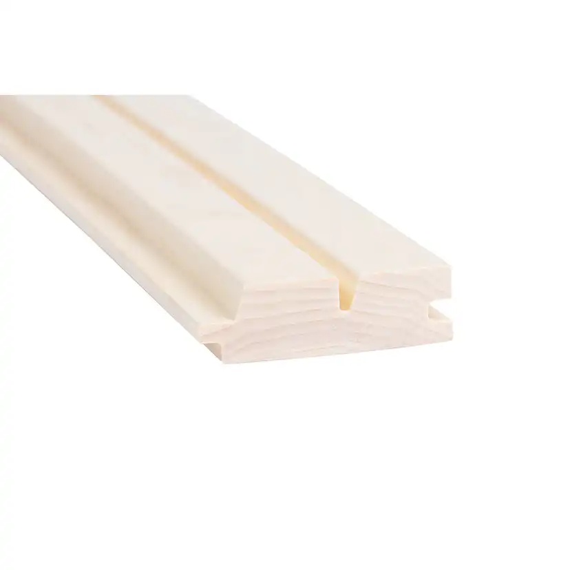 Bastupanel Sauna Sweden Asp Trend Series Rombto 27x90mm 4st/pkt
