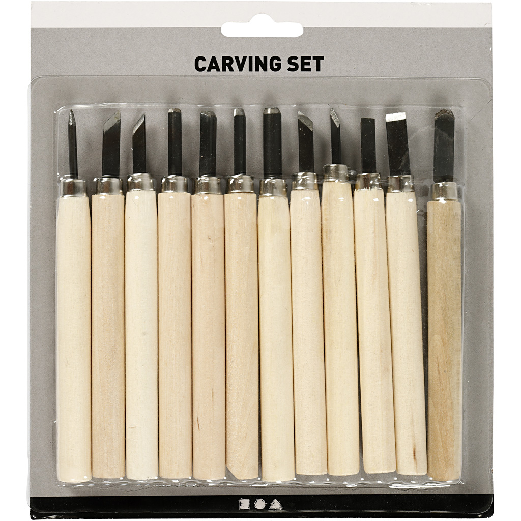 Täljset Creativ Company Wood 12 st