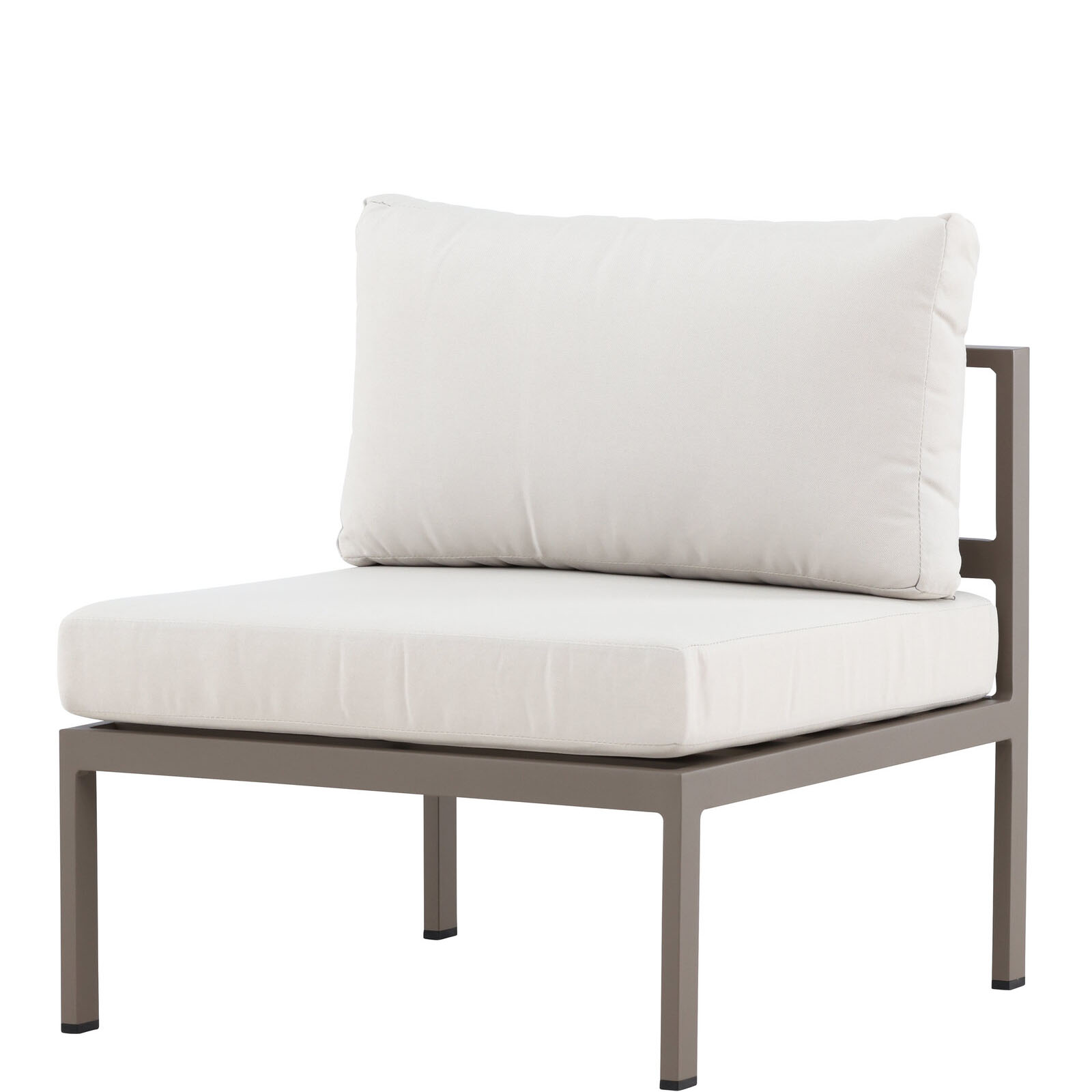 Copacabana Sofa Module Middle - Brown / Beige Brown / Beige