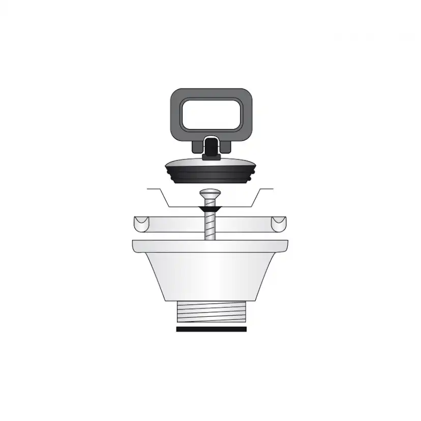 Bottensil Barka utan stos 1 1/4"