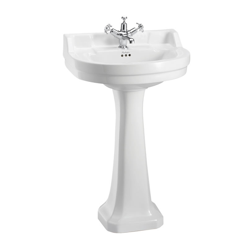Tvättställ Burlington Edwardian Runt 560 mm
