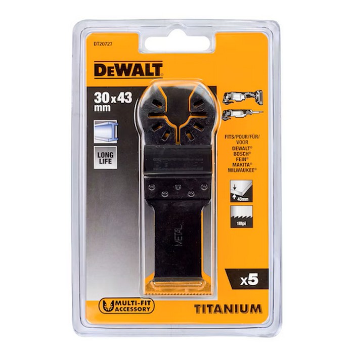 Sågblad DeWalt DT20727 För Metall 5-Pack