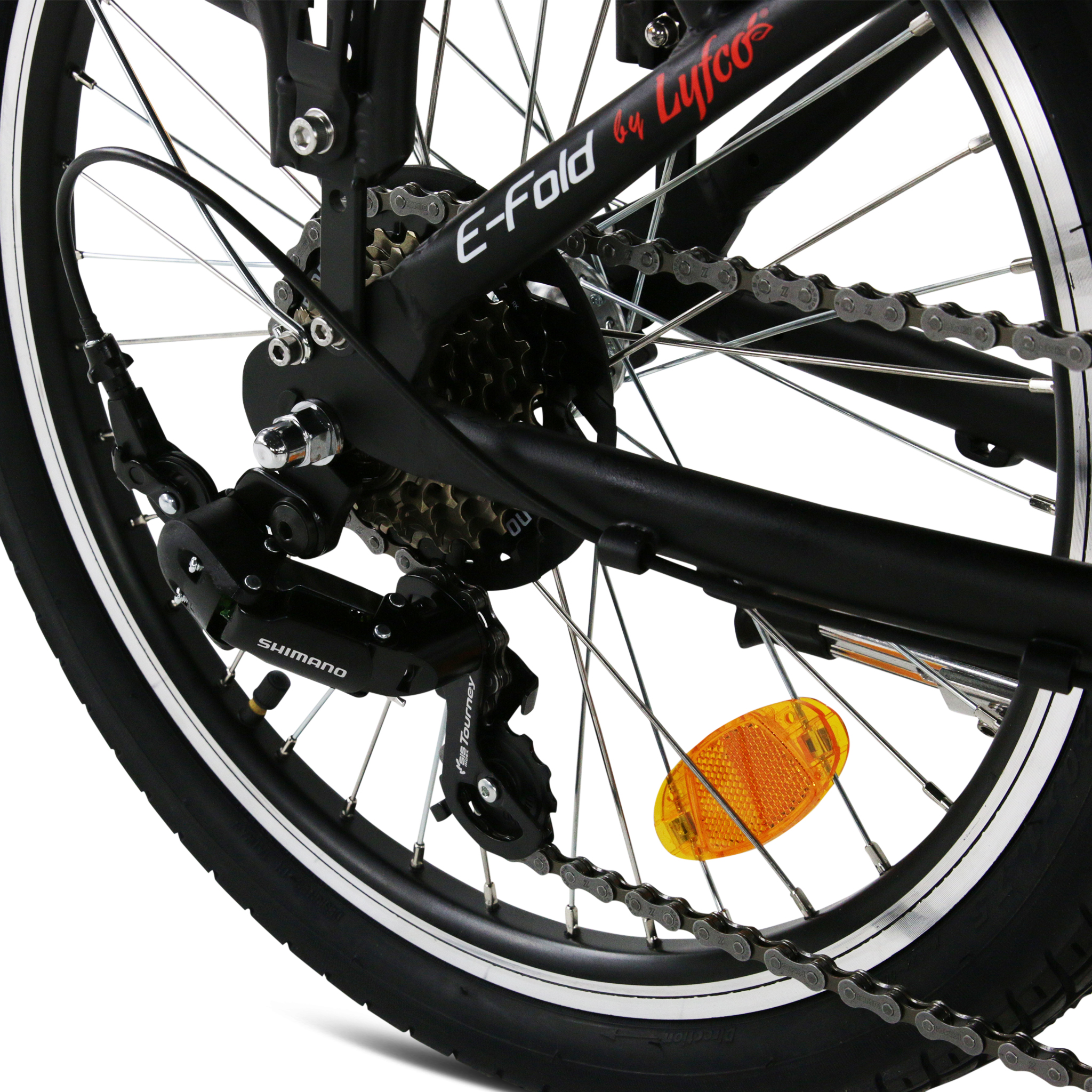 Elcykel Lyfco Hopfällbar 7-växlad