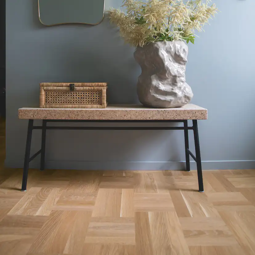 Trägolv Tarkett Noble Ek Art Deco Parkettgolv med Holländskt Mönster