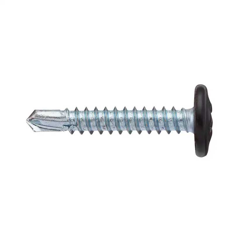 MONTAGESKRUV STÅL 2 MM 4,2x16 SVART Dimension: 4,2x16 mm, 2, MM, Svart