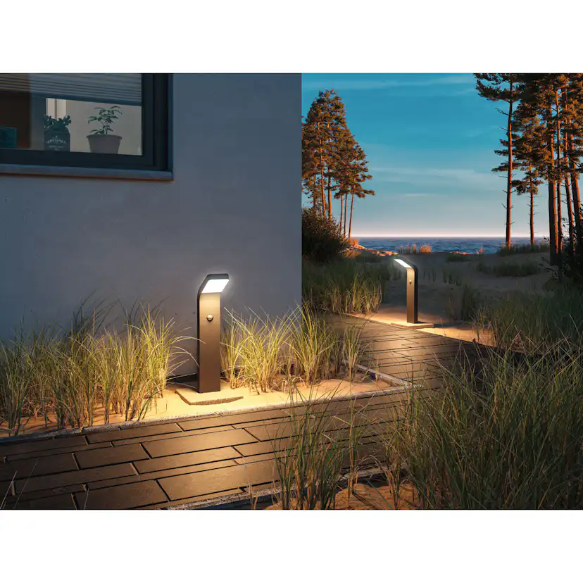 Pollare LED Paulmann Kulma Seawater Resistant IP44 230V Design: med Rörelsesensor