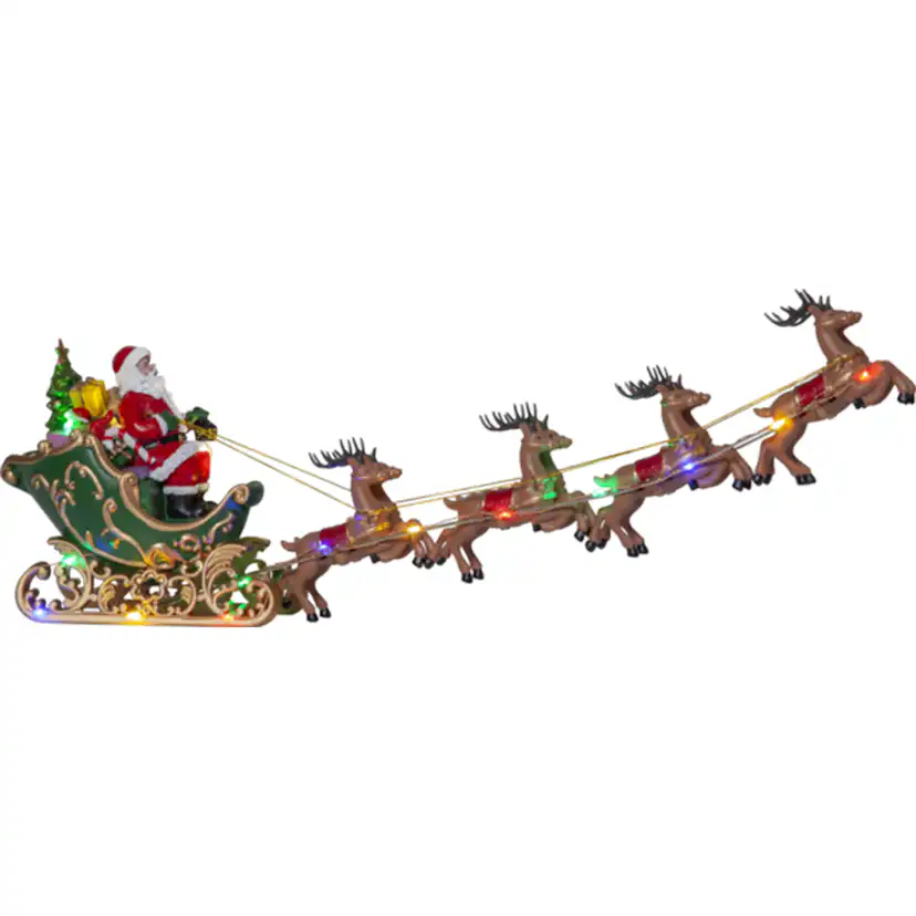 Juldekoration Star Trading Deerville Ren