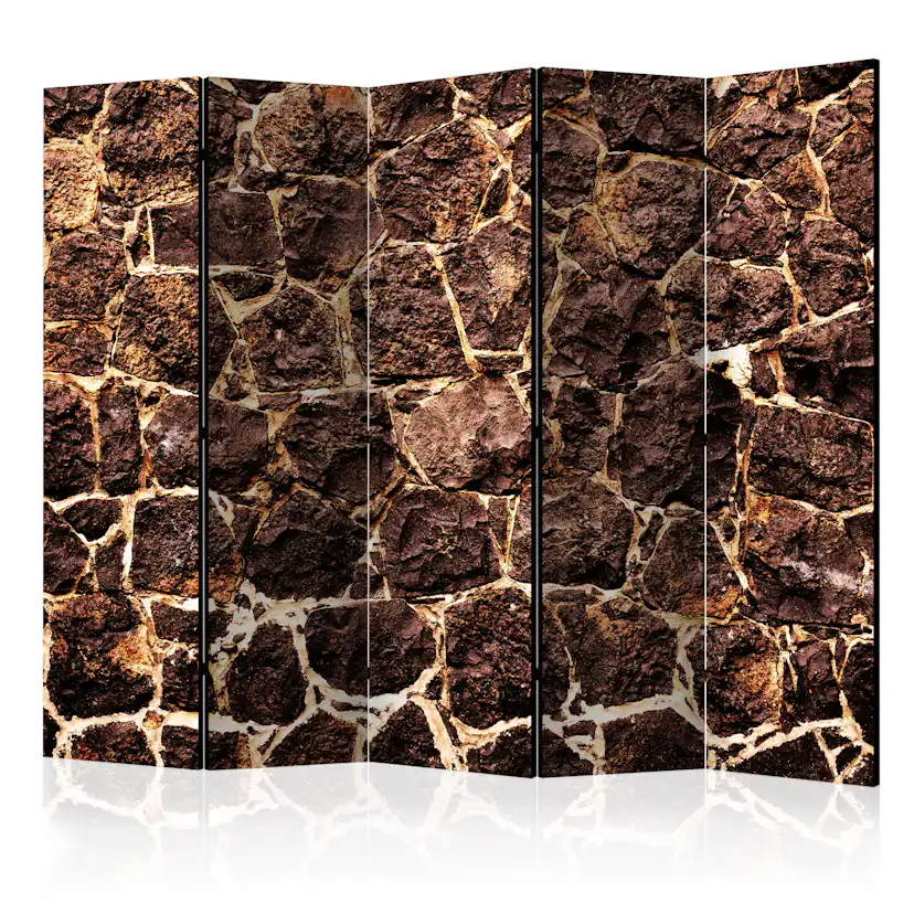 Rumsavdelare Skärmvägg Arkiio Brown Cave II 225x172 cm