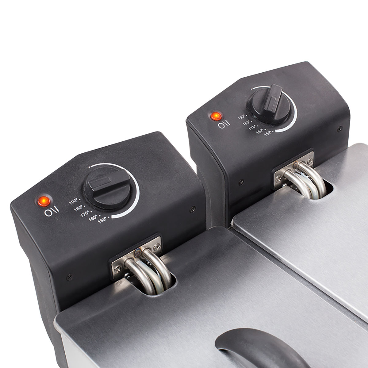 Fritös Tristar Dubbel 2x3L Rostfri