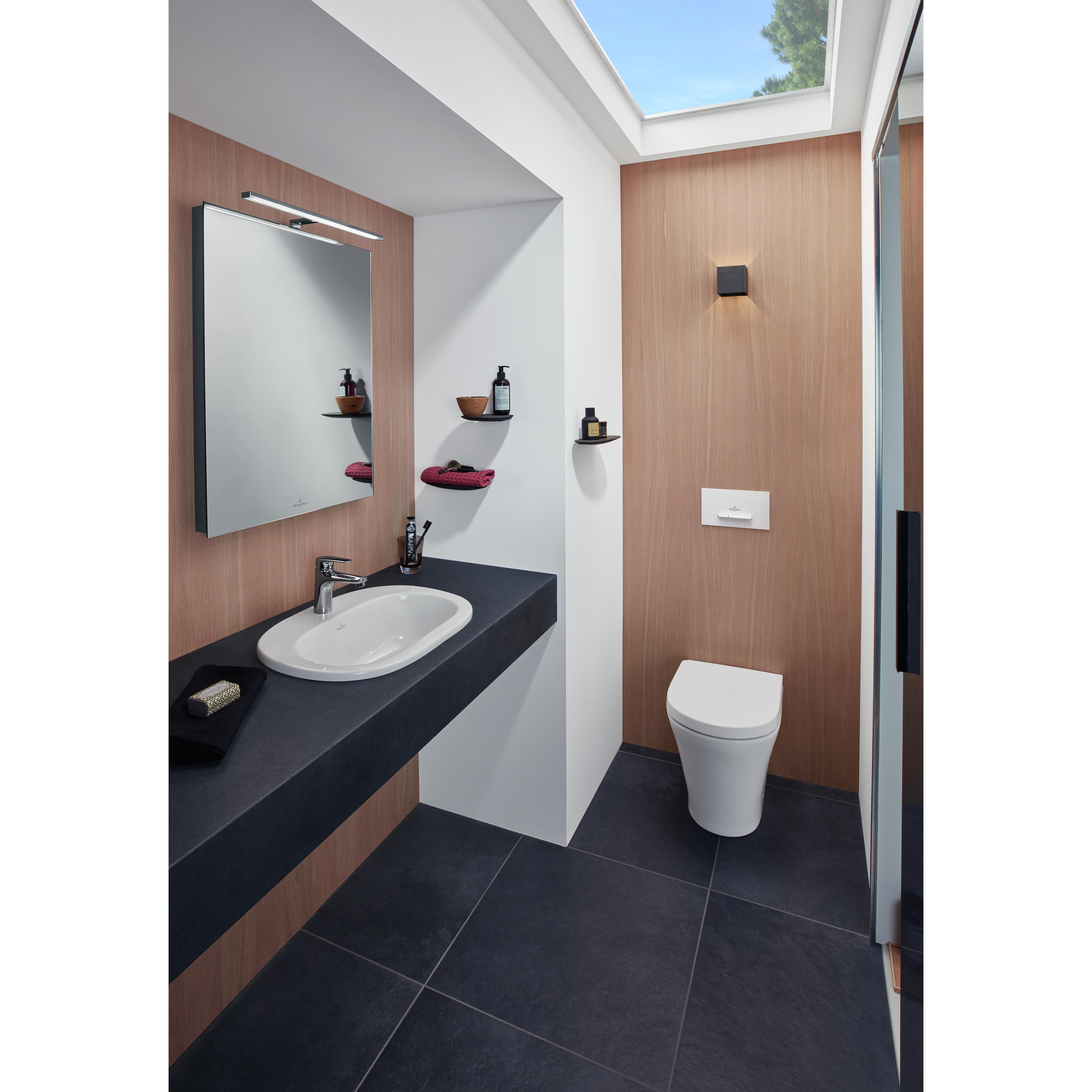 Spolknapp Villeroy & Boch ViConnect 300S Plast