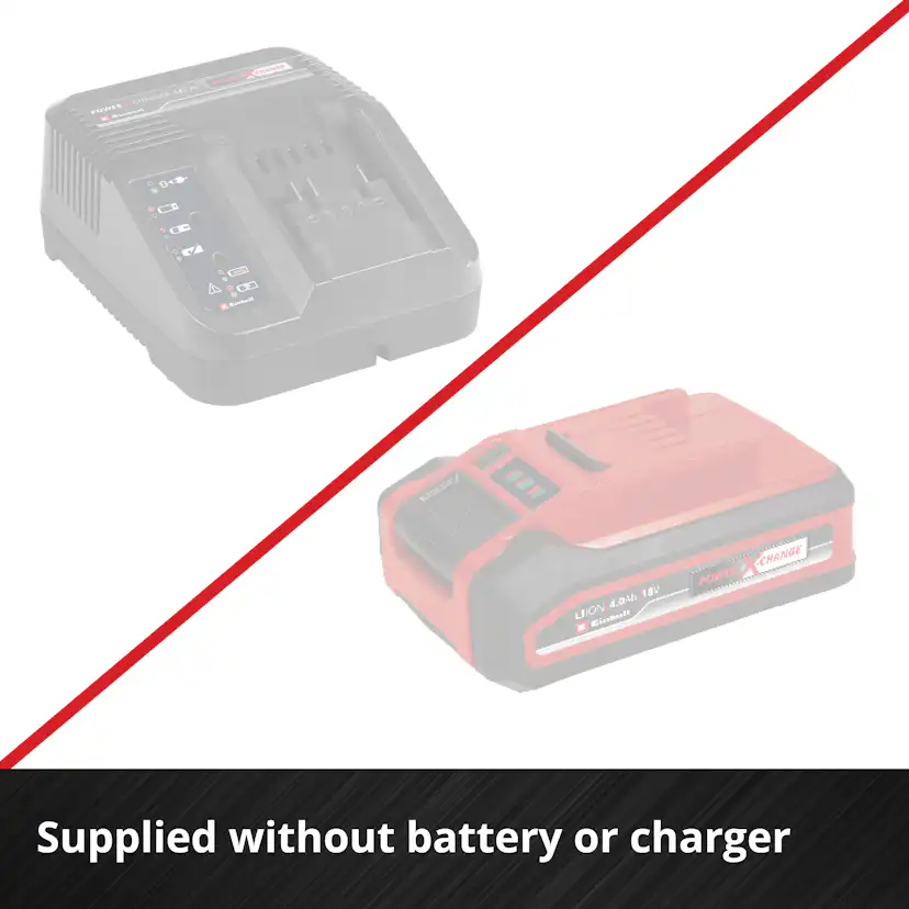 Grässax Einhell GE-CG 18/100 Li T Utan Batteri & Laddare