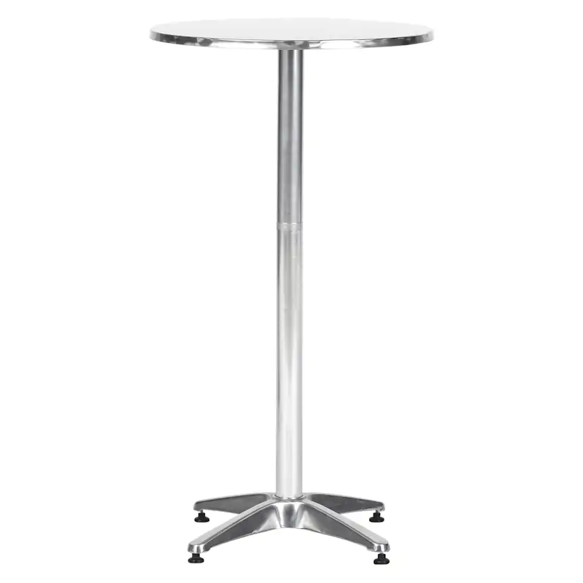 Barbord Ute Outfit Aluminiumbord med Justerbar Höjd Ø60 cm