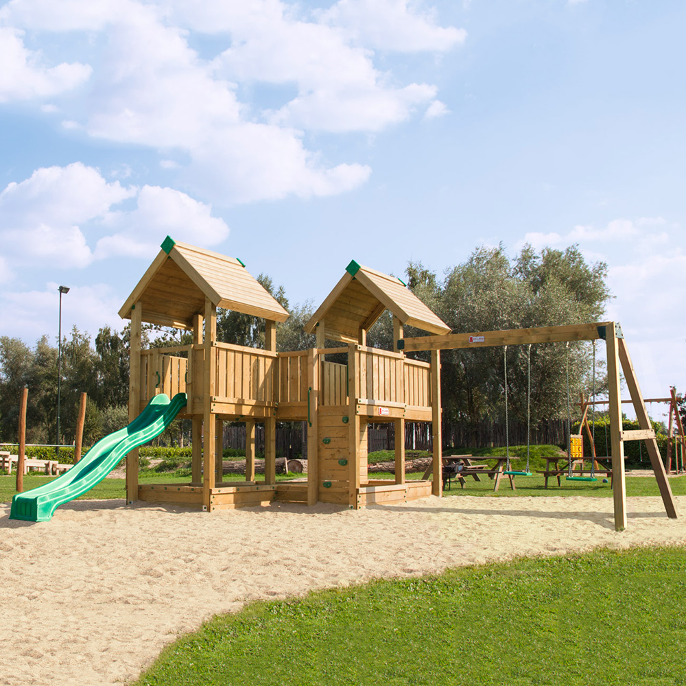 Klätterställning Hy-Land Projekt 6 + Swingmodul