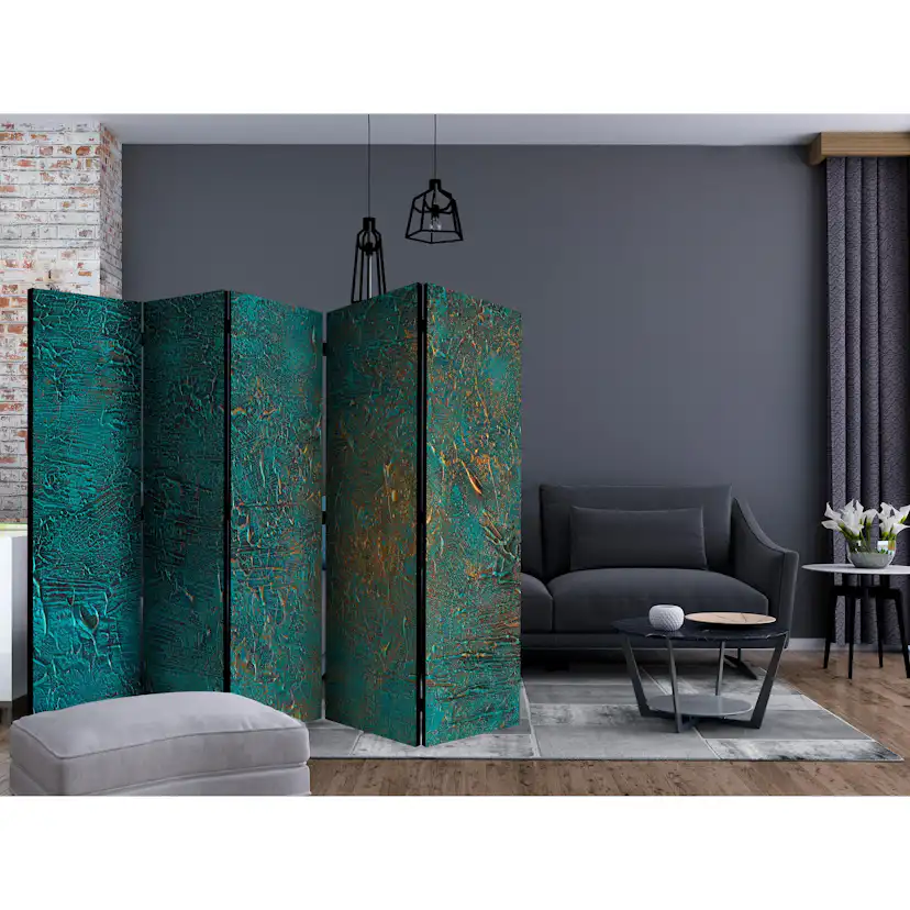 Rumsavdelare Skärmvägg Arkiio Azure Mirror II 225x172 cm