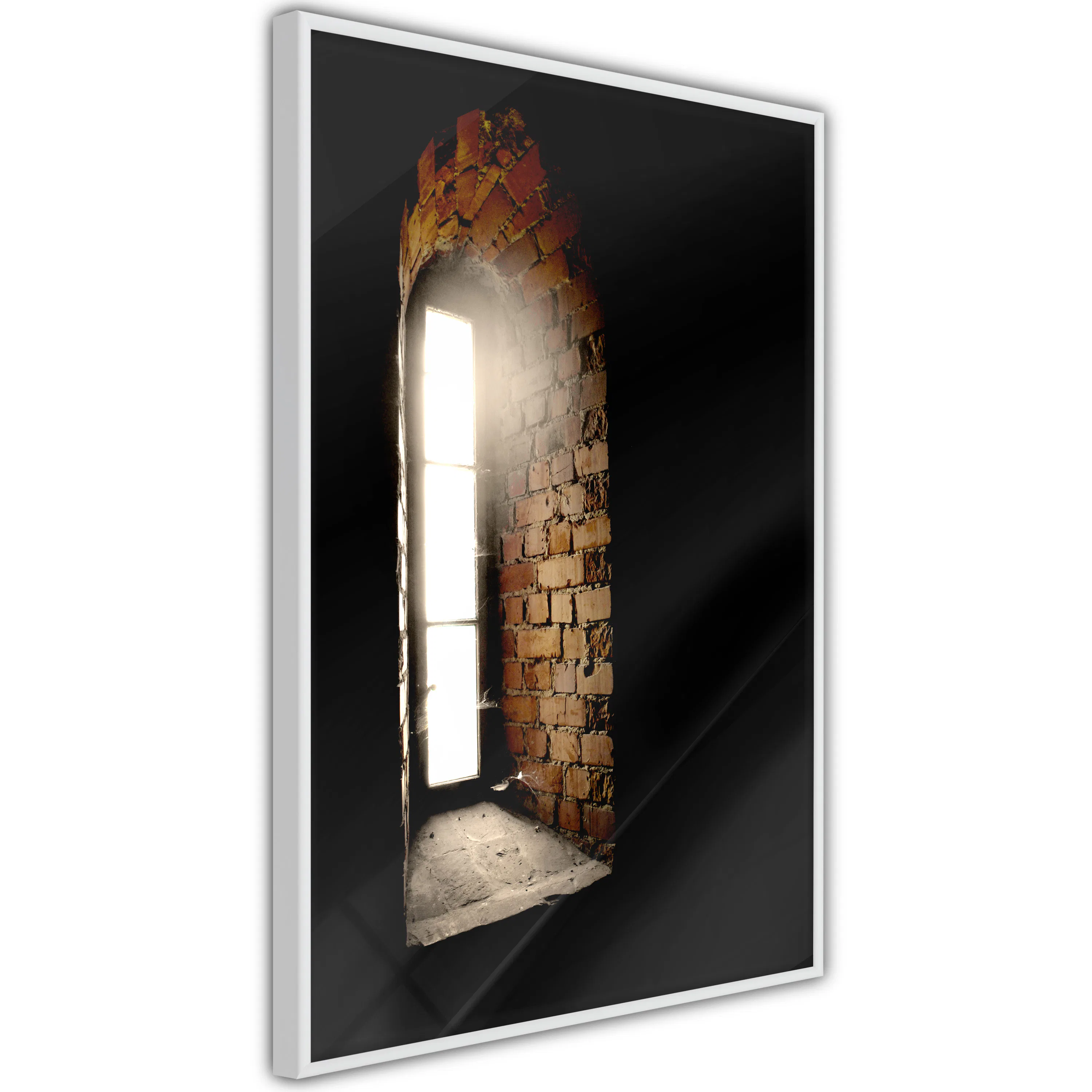 Poster Artgeist Affisch Light in the Wall