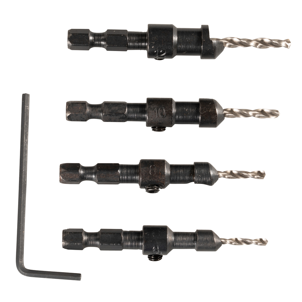 Borrset Makita D-73455 Försänkare 2.4 2.8 3.2 3.6Mm