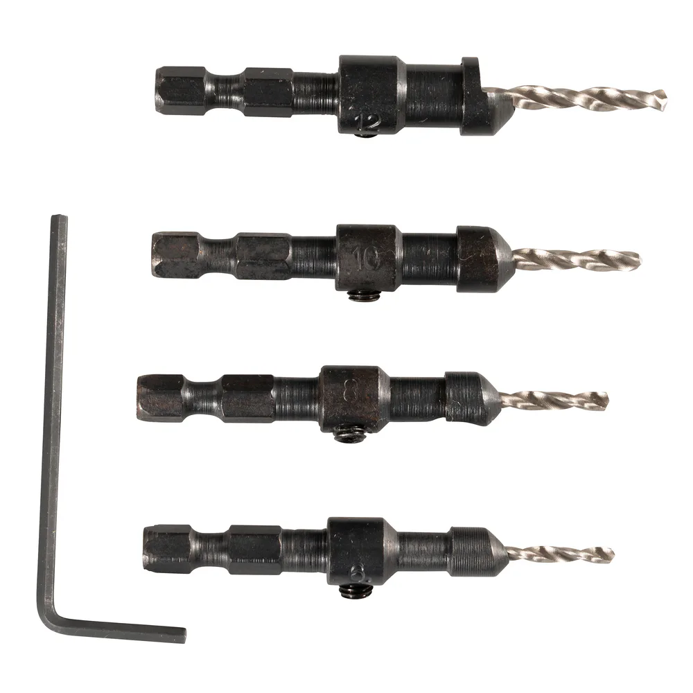 Borrset Makita D-73455 Försänkare 2.4 2.8 3.2 3.6Mm