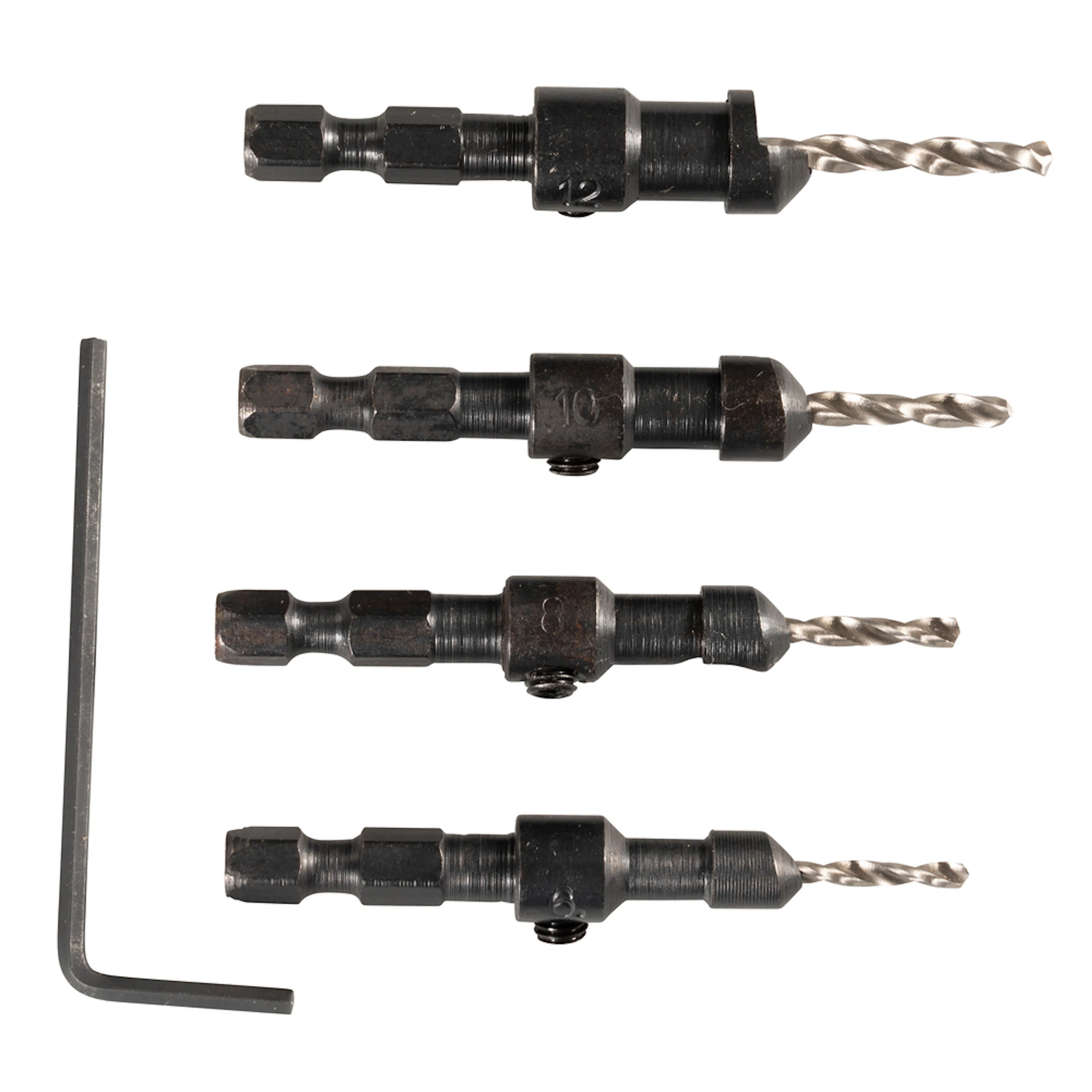 Borrset Makita D-73455 Försänkare 2.4 2.8 3.2 3.6Mm