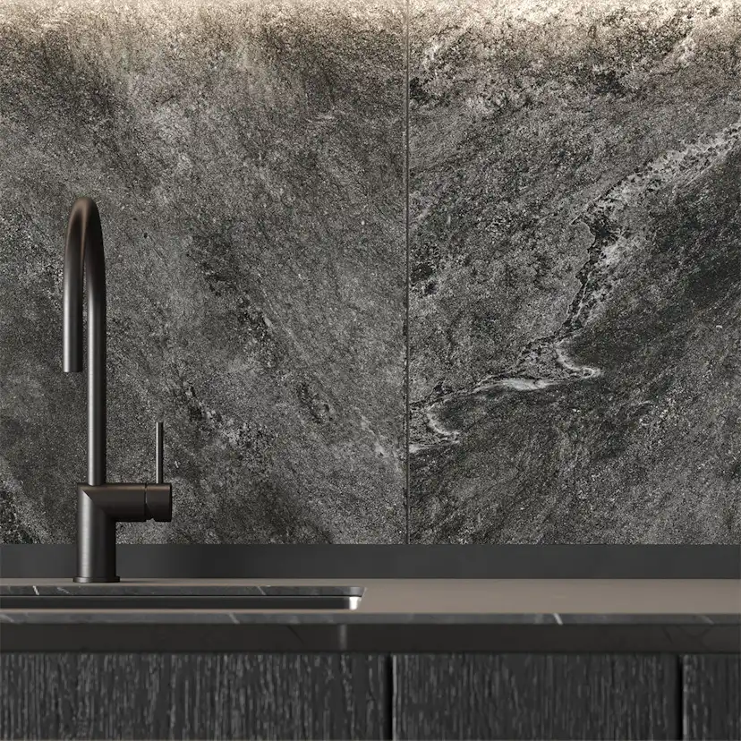 Klinker Tenfors Newport Graphite Marmor Matt 60x60