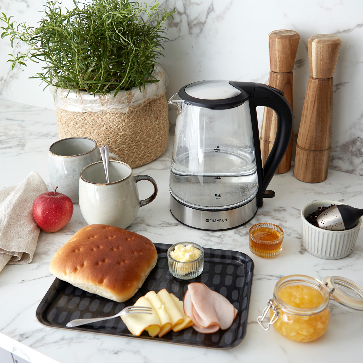 Vattenkokare Champion 1,7L VK220 Glas