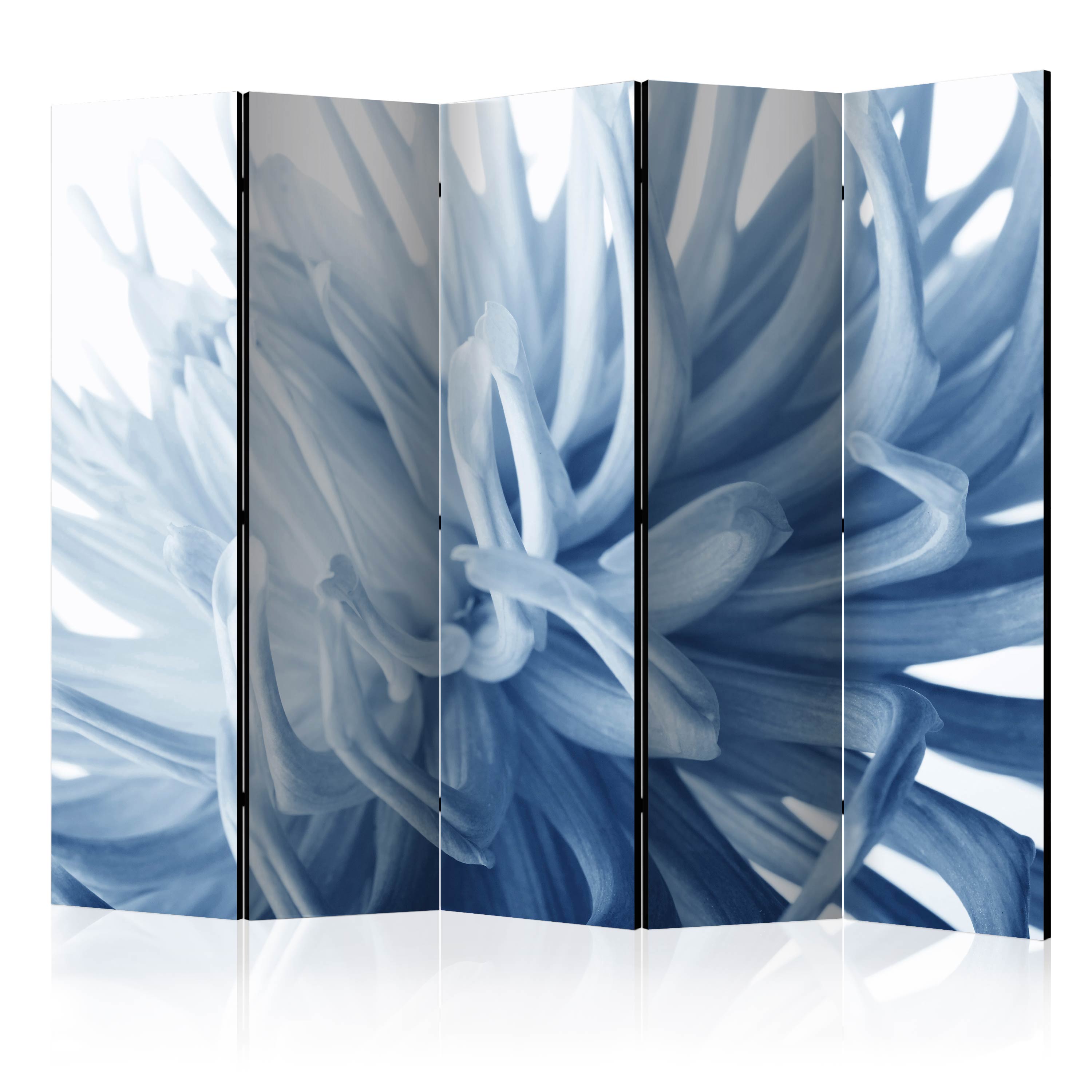 Rumsavdelare Skärmvägg Arkiio Flower Blue Dahlia II 225x172 cm