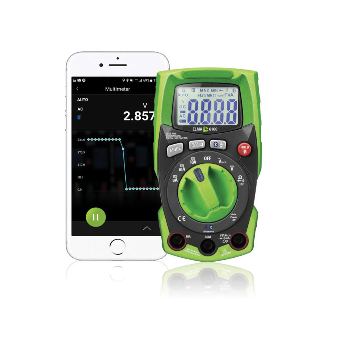 Multimeter Elma Instruments 6100EVSE Bluetooth