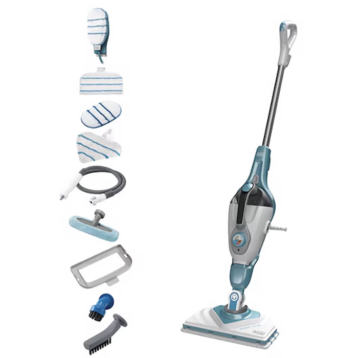 Ångmopp Black & Decker Gen 3 5 BHSM166DSM 1600W 6-I-1