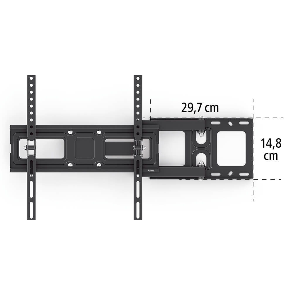 Väggfäste Hama Full Motion VESA upp till 400x400 65 tum Sväng/Tilt/Utdrag