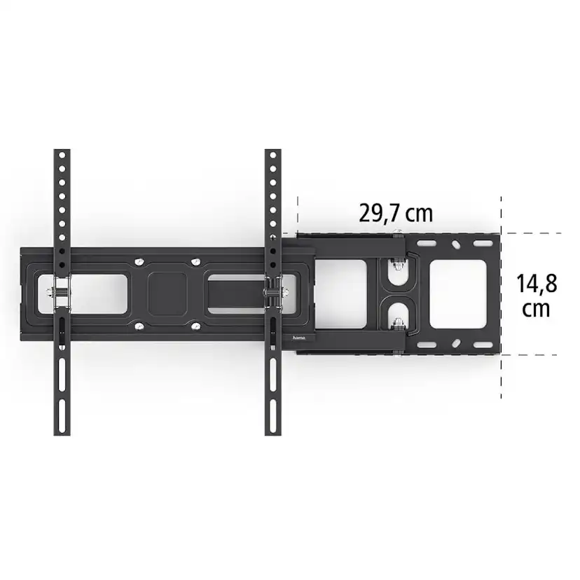 Väggfäste Hama Full Motion VESA upp till 400x400 65 tum Sväng/Tilt/Utdrag