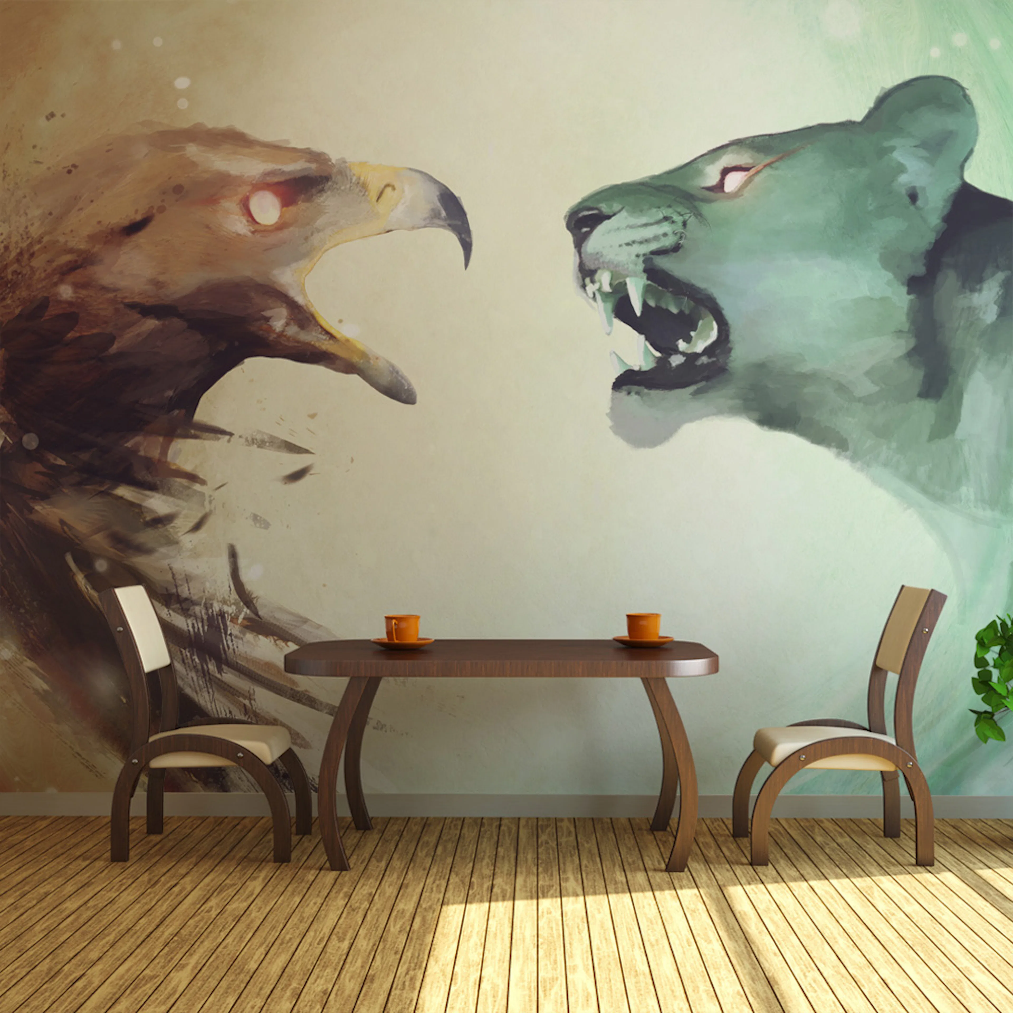 Fototapet Arkiio Interspecies Clash