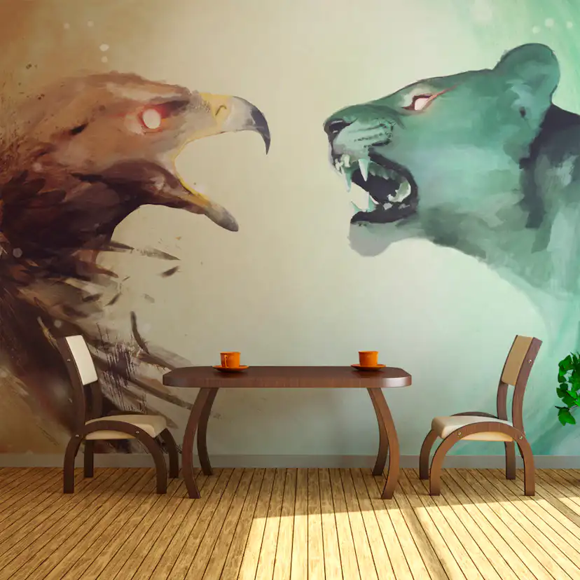 Fototapet Arkiio Interspecies Clash