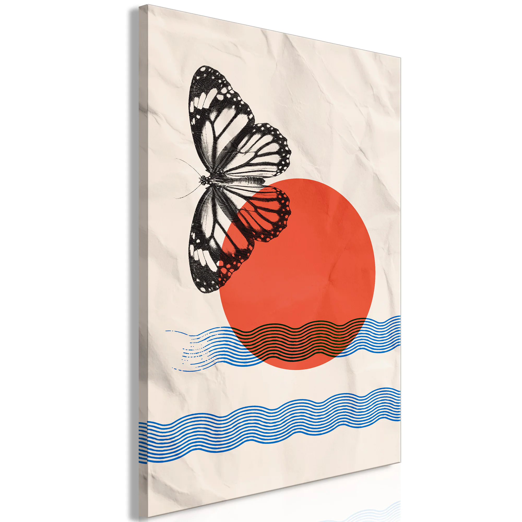 Tavla Arkiio Butterfly and Sunrise