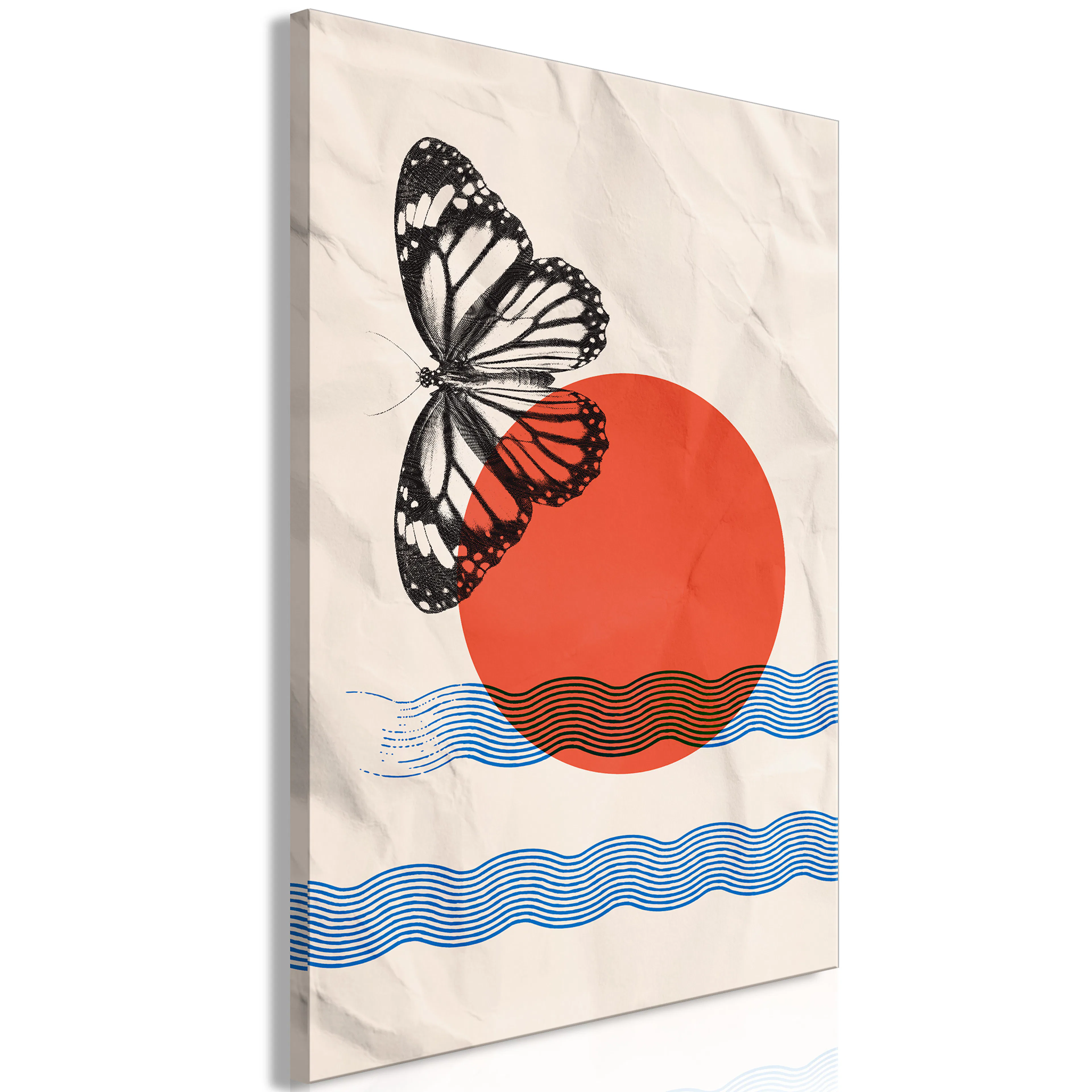 Tavla Arkiio Butterfly and Sunrise