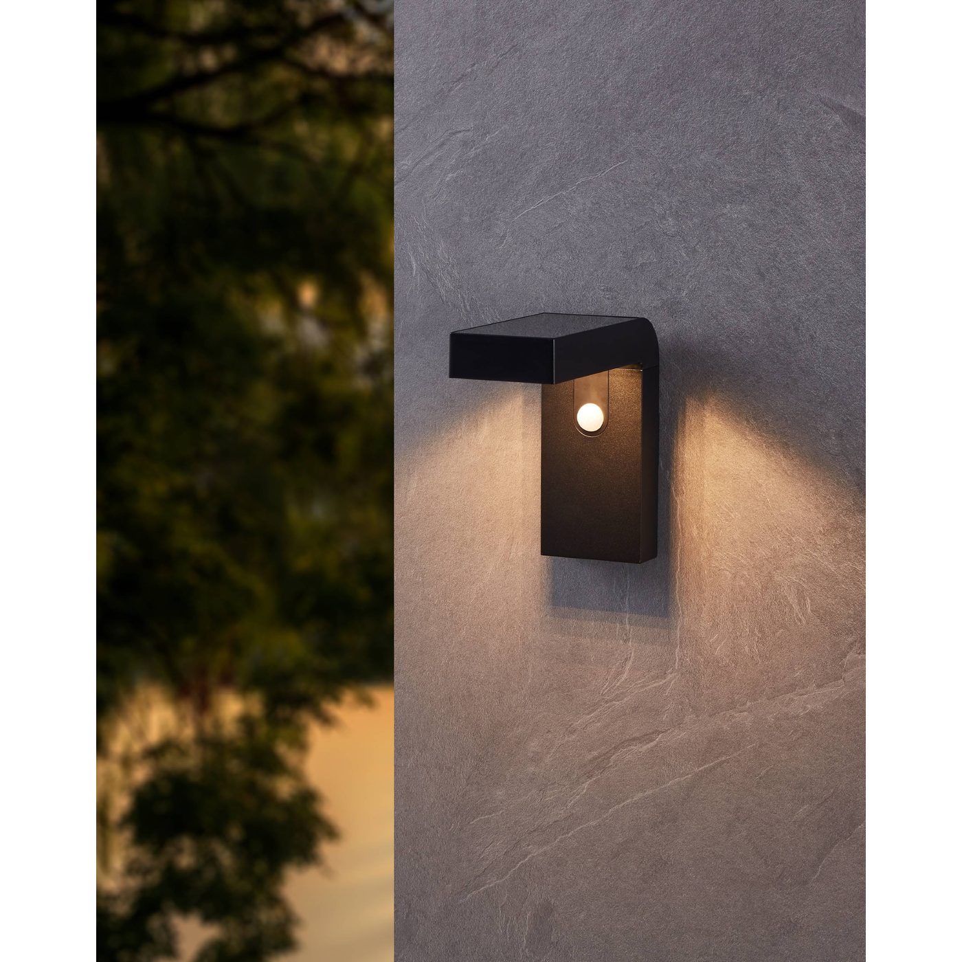 Vägglampa Utebelysning Eglo Baracconi med Sensor